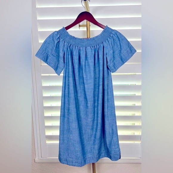 J.Crew Chambray Dress Sz 00 - Picture 2 of 5